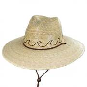 Oceano Tripilla Palm Straw Lifeguard Hat
