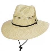 Aussie Palm Straw Lifeguard Hat