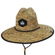 Blackout Straw Lifeguard Hat