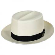 Optimo Shantung Straw Fedora Hat