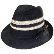 Highliner Hemp Straw Fedora Hat
