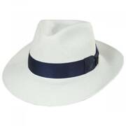 Santorini Panama Straw Fedora Hat