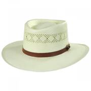 Brentwood Shantung Straw Gambler Hat
