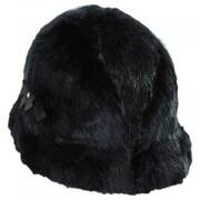 Suzette Faux Fur Cloche Hat