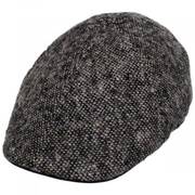 Donegal Marl Tweed Wool and Cotton Duckbill Cap