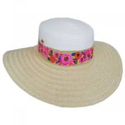 Rica Toyo Straw Boater Hat