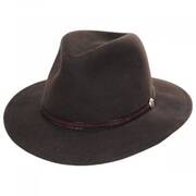 Cromwell Crushable Wool Felt Fedora Hat