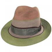 Chagall Hemp Straw Fedora Hat