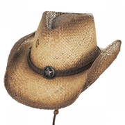 Lone Ranger Raffia Straw Western Hat