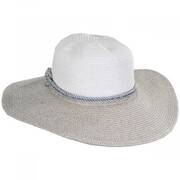 Two Tone Sailor Knot Straw Sun Hat