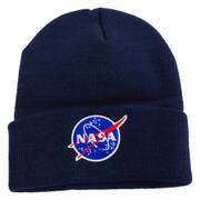 Cuffed NASA Knit Beanie Hat