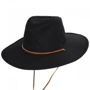 Ranger Cotton Aussie Hat - Black