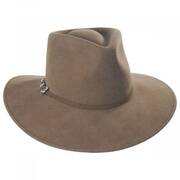 Tear Drop Wool Felt Western Hat
