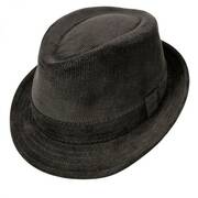 Corduroy C-Crown Trilby Fedora Hat