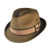 Ridley Toyo Straw Trilby Fedora Hat