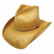 Stampede Raffia Straw Western Hat