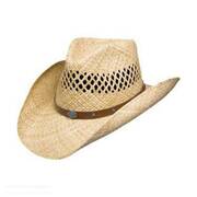 Madrid Raffia Straw Western Hat