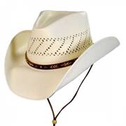 Santa Fe Shantung Straw Cowboy Hat