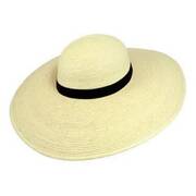 Swinger 5-inch Wide Brim Guatemalan Palm Leaf Straw Hat