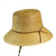 Abby Palm Straw Cloche Hat