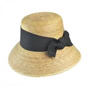 Somerset Palm Straw Cloche Hat