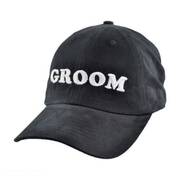 Groom Strapback Baseball Cap Dad Hat