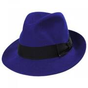 Blixen Wool LiteFelt Fedora Hat - Lapis
