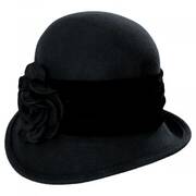 Pietro Wool Felt Cloche Hat