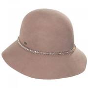Alessandria Wool Felt Cloche Hat