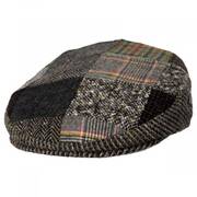 Donegal Patchwork Harris Tweed Wool Ivy Cap