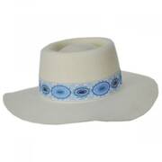 Lolita Wool Felt Boater Hat