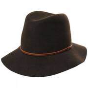 Aspin LiteFelt Wool Earflap Fedora Hat