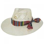 Fiesta Sisal Straw Fedora Hat