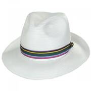 Spring Fever Milan Straw Fedora Hat