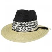 Kitts Toyo Straw Safari Fedora Hat