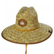 Adobe Straw Lifeguard Hat