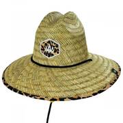 Big Cat Straw Lifeguard Hat
