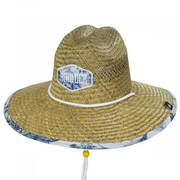 Hideaway Straw Lifeguard Hat