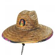 Lures Coconut Straw Lifeguard Hat