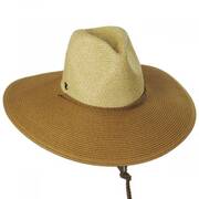 Suze Braided Toyo Straw Aussie Hat