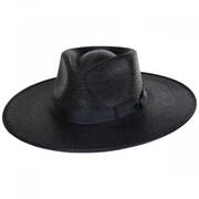 Jo Palm Straw Rancher Fedora Hat