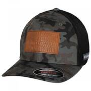 Tree Flag Mesh Flexfit Fitted Baseball Cap - Camouflage