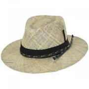 Verrett Seagrass Straw Fedora Hat