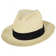 Puerto Lopez Twisted Panama Straw Fedora Hat