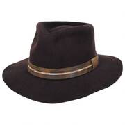 Delmark Elite Finish Wool Felt Fedora Hat