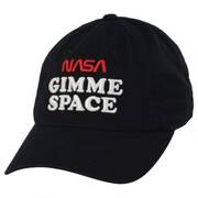 NASA Gimme Space Cotton Strapback Baseball Cap Dad Hat