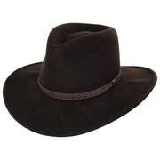 Sturgis Crushable Wool Felt Earflap Outback Hat