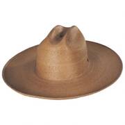 Toluca Fine Palm Straw Cattlemen Western Hat