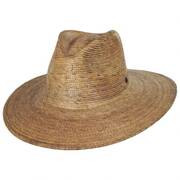 Madero Palm Straw Fedora Hat