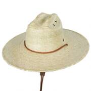 Monterrey Palm Straw Cattleman Western Hat